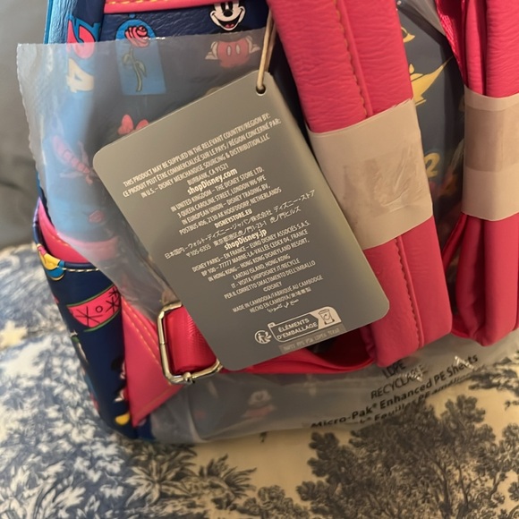 Mickey Mouse and Friends Loungefly Mini Backpack, NWT - Picture 9 of 17